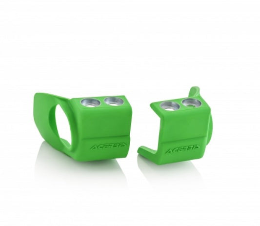 Acerbis voorpoot beschermer groen Honda CRF 09- & Kawasaki KX-F 09-