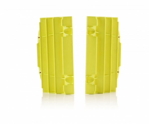 Acerbis radiator lammellen plastic Fluor Geel KTM SX 125/150 16-18 & SX 250 17-18 & SX-F 250/350/450 16-18 & EXC 250 17 & EXC 250 TPI 18-19 & EXC 300 TPI 18-19 & EXC-F 250/350/450/500 17-19 & Husqvarna TC 125 16-18