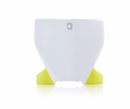 Acerbis voornummerplaat Wit 2020 / Geel Husqvarna FC/TC 125/250/350/450 2019-2022