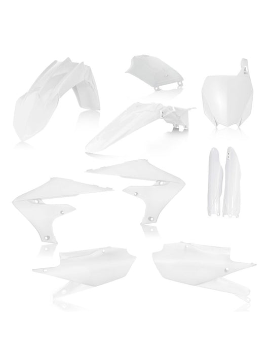 Acerbis plastic kit White Yamaha YZ 250F 2019-2023 &amp; YZ 450F 2018-2022