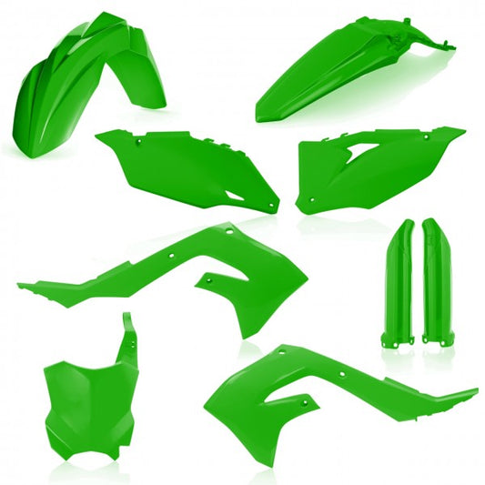 Acerbis full plastic kit Groen Kawasaki KX 250F 2021-2024 & KX 450F 2019-2023