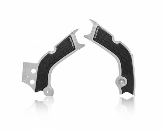 Acerbis X-Grip frame beschermers grijs / zwart Honda CRF 450R/RX 2019-2020