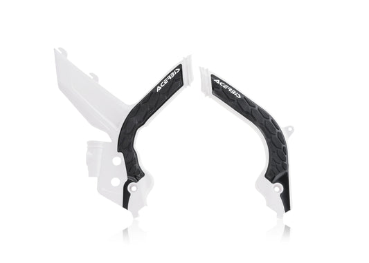 Acerbis X-Grip frame beschermers wit /zwart KTM EXC 250/300 20- & EXC-F 250/350/450/500 20-