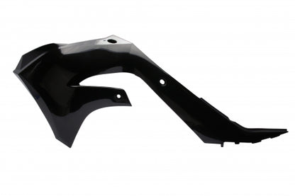 Cycra Powerflow Radiator Kappen Zwart Kawasaki KX 250F 2021-2023 & KX 450F 2019-2023