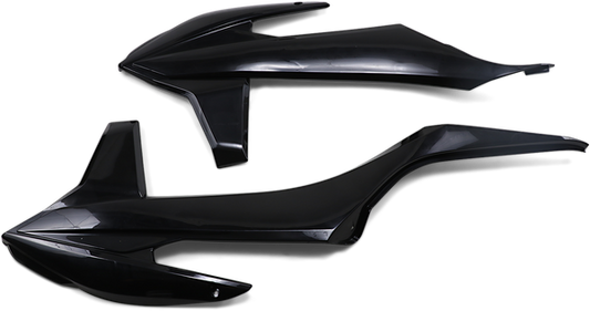 Cycra Powerflow Radiator Kappen Zwart KTM SX 125/150/250 2019-2022 & SX-F 250/350/450 2019-2022 & EXC 250/300 20- & EXC-F 250/350/450/500 20-