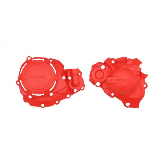 Acerbis X-Power motorblok beschermers Rood Honda CRF 450R 2017-2020 & CRF 450RX 2019-2020