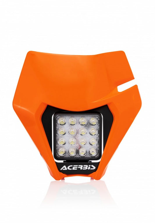 Acerbis koplamp plastic + koplamp Oranje KTM EXC 250/300 20- & EXC-F 250/350/450/500 20-