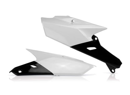 Cycra Zijnummerborden Wit / Zwart Yamaha WR 250F 2015-2019 & WR 450F 2016-2018 & YZ 250F 2014-2018 & YZ 450F 2014-2017