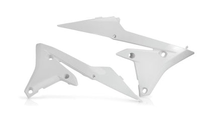 Cycra radiator kappen Wit Yamaha WR 250F 2015-2019 & WR 450F 2016-2018 & YZ 250F 2014-2018 & YZ 450F 2014-2017