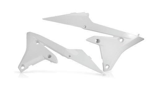 Cycra radiator kappen Wit Yamaha WR 250F 2015-2019 & WR 450F 2016-2018 & YZ 250F 2014-2018 & YZ 450F 2014-2017