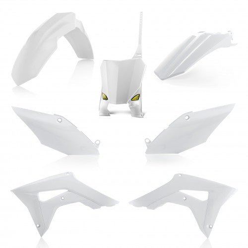 Cycra plastic kit Wit Honda CRF 250R 2018-2021 &amp; CRF 450R 2017-2020