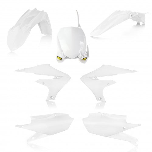Cycra plastic kit Wit Yamaha YZ 250F 19-22 &amp; YZ 450F 18-22