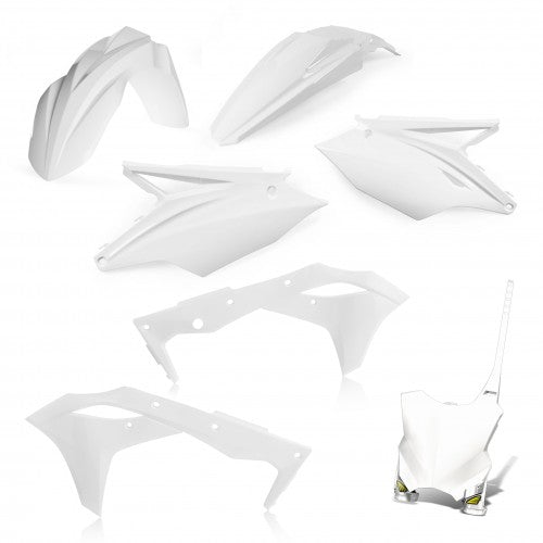 Cycra plastic kit Wit Kawasaki KX 250F 2018-2020