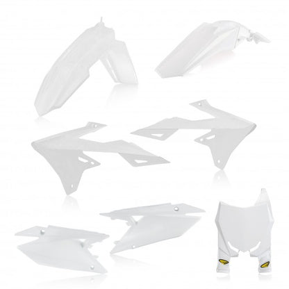 Cycra plastic kit Wit Suzuki RM-Z 250 2019-2024 &amp; RM-Z 450 2018-2024