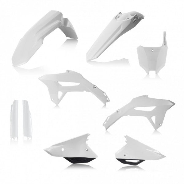 Acerbis plastic kit Wit / Zwart Honda CRF 250R 2022- & CRF 450R 2021-