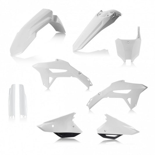 Acerbis plastic kit Wit / Zwart Honda CRF 250R 2022- & CRF 450R 2021-