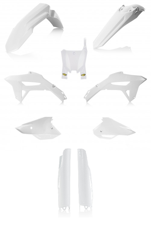 Cycra plastic kit Wit Honda CRF 250R 2022-2024 & CRF 450R 2021-2024