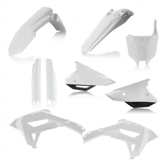 Acerbis plastic kit Wit Honda CRF 250RX/300RX 2022- & CRF 450RX 2021-