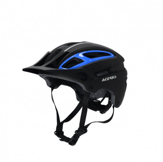 Acerbis DoubleP Mountainbike Helm Zwart / Blauw
