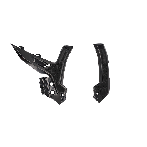 Acerbis X-Grip frame beschermers zwart KTM SX 125/250/300 2023- &amp; SX-F 250/350/450 2023- &amp; EXC/EXC-F 150/250/300/350/450/500 2024-