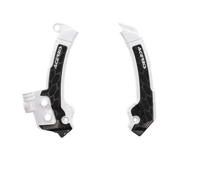 Acerbis X-Grip frame beschermers Zwart / Wit Husqvarna TC 125/250 2023- & FC 250/350/450 2023- & TE 150i/250i/300i 2024- & FE 250/350/450/501 2024-