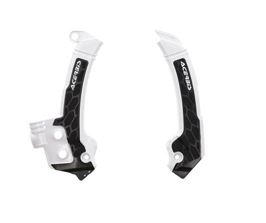 Acerbis X-Grip frame beschermers Zwart / Wit Husqvarna TC 125/250 2023- & FC 250/350/450 2023- & TE 150i/250i/300i 2024- & FE 250/350/450/501 2024-