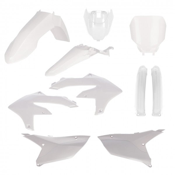 Acerbis plastic kit Wit Yamaha YZ 250F 2024- &amp; YZ 450F 2023- ( geen helder wit )