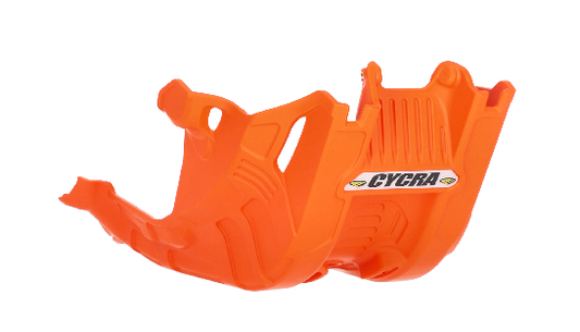 Cycra blok beschermer Oranje KTM SX-F 250/350 2023- &amp; Husqvarna FC 250/350 2023- &amp; FE 250/350 2024- &amp; Gas Gas MC 250F/350F 2024- &amp; EC 250F/350F 2024