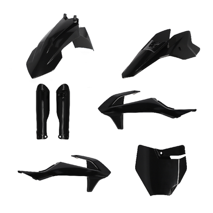 Acerbis plastic kit Zwart KTM SX 50 2016- & MC-E 50 2021- & SX-E 3 2023- & SX-E 5 2020- & Gas Gas MC 50 2021- & MC-E 5 2021-