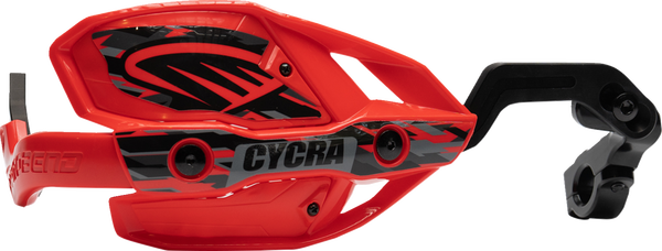 Cycra Dichte Handkappen Rood Ultra Pro Bend CRM voor 28,6mm stuur
