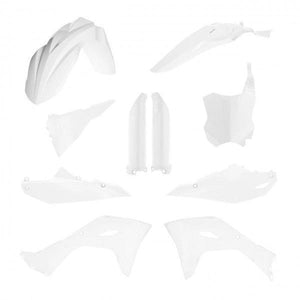 Acerbis Full Plastic Kit - White, for Kawasaki KX 250F 2025- & KX 450F 2024-