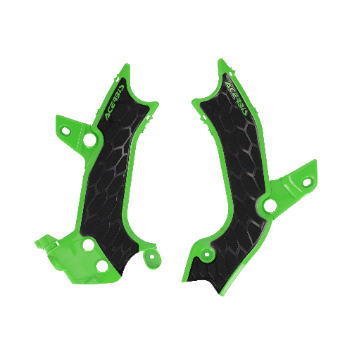 Acerbis X-Grip frame beschermers Groen / Zwart Kawasaki KX 450 2024