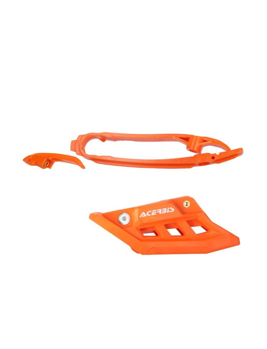 Acerbis kettingblok Oranje + achterbrug geleider KTM SX 125/150/250/300 2023- & SX-F 250/350/450 2023- & Husqvarna TC/FC 125/250/350/450 2023- & Gas Gas MC/MC-F 125/250/350/450 2024-