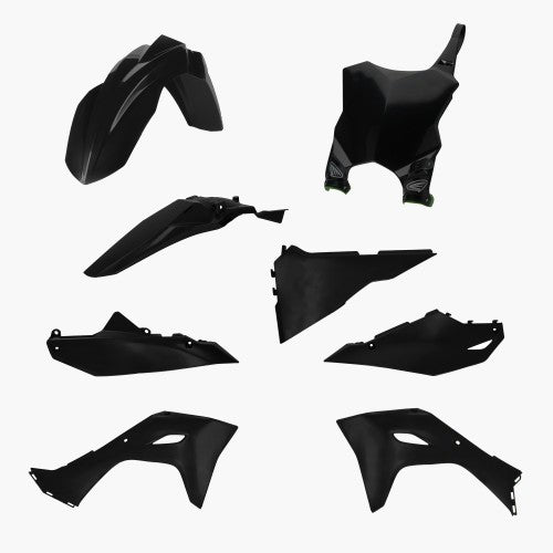 Cycra plastic kit Zwart Kawasaki KX 250 2025 &amp; KX 450 2024