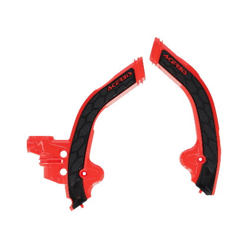 Acerbis X-Grip frame beschermers Rood / Zwart Beta 2024