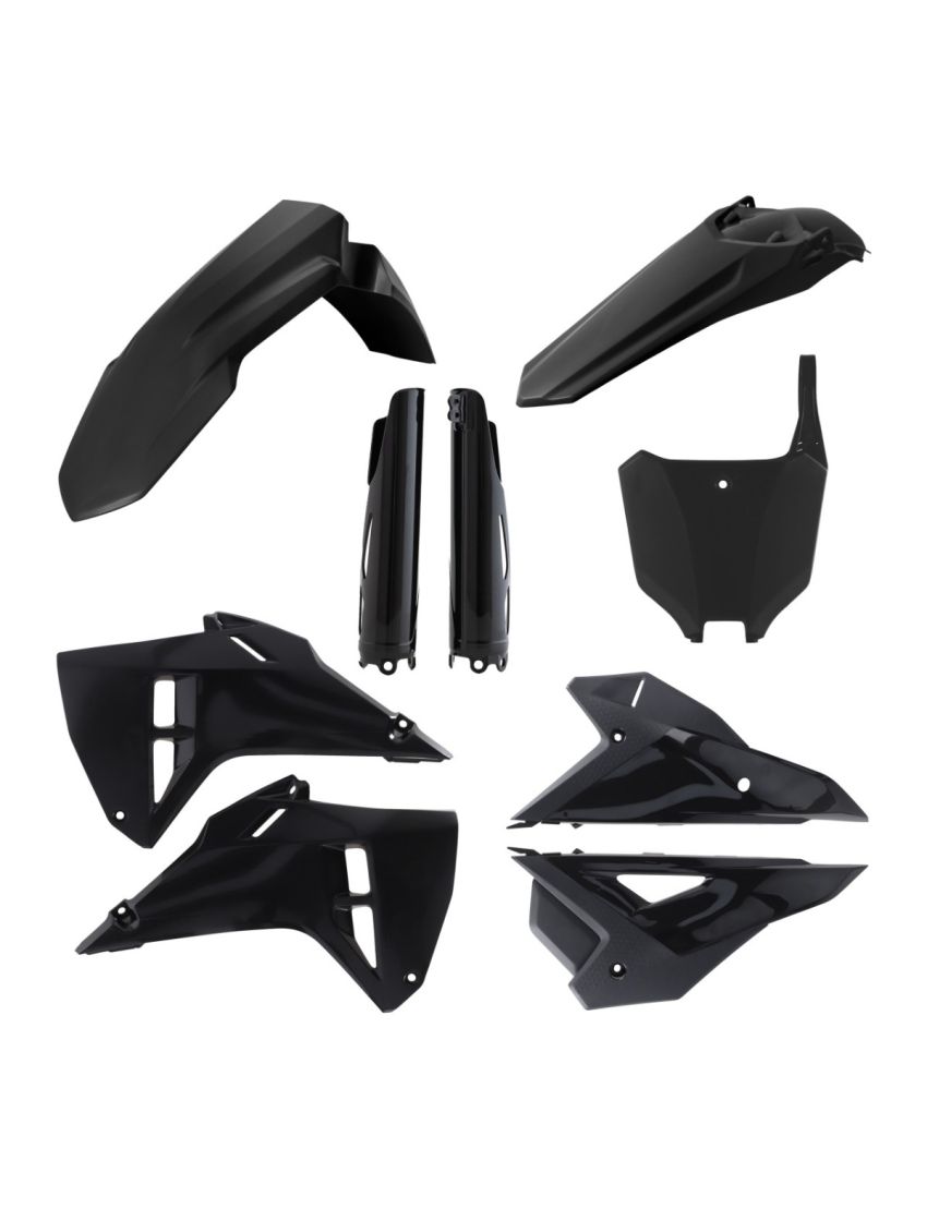 Acerbis plastic kit Zwart Honda CRF 250R 2025 &amp; CRF 450R 2025