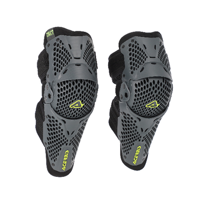 Acerbis knie beschermers K035 Grijs ( volwassenen one size)