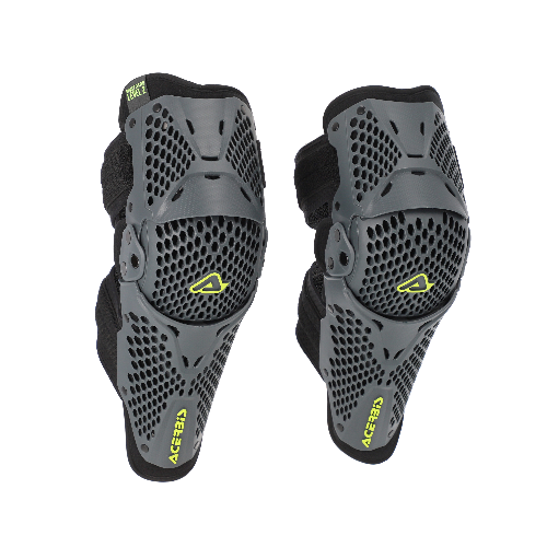 Acerbis knie beschermers K035 Grijs ( volwassenen one size)