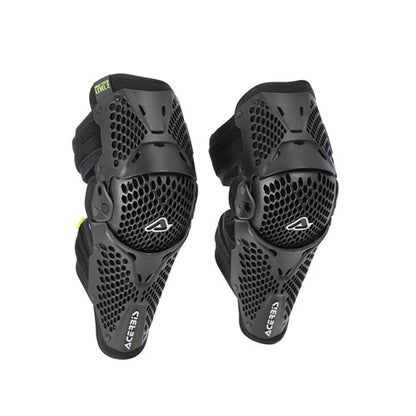 Acerbis knie beschermers K035 Zwart ( volwassenen one size)