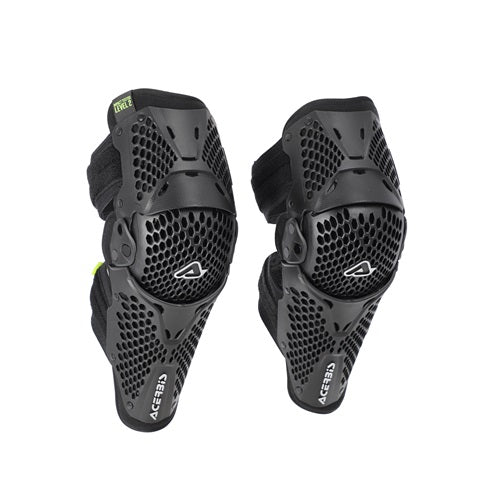 Acerbis knie beschermers K035 Zwart ( volwassenen one size)