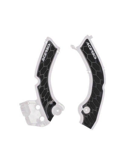 Acerbis X-Grip frame beschermers wit / zwart Triumph TF 250X 2024- & TF 450RX 2024-