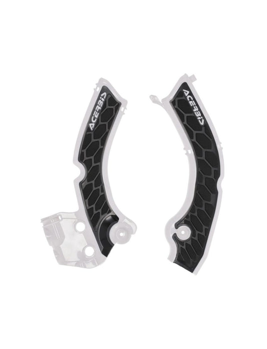 Acerbis X-Grip frame beschermers wit / zwart Triumph TF 250X 2024- & TF 450RX 2024-