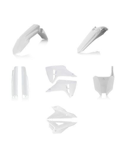 UFO plastic kit Wit Honda CRF 250RX 2022-2024 & CRF 450RX 2021-2024 ( restyle kit 2025 )