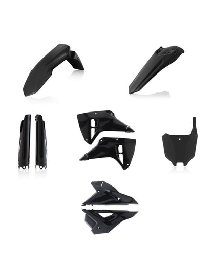 Acerbis plastic kit Zwart Honda CRF 250RX 2025- & CRF 450RX 2025-