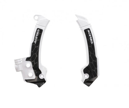 Acerbis X-Grip frame beschermers wit / zwart Husqvarna TC/FC 125/150/250/300/350/450 2025