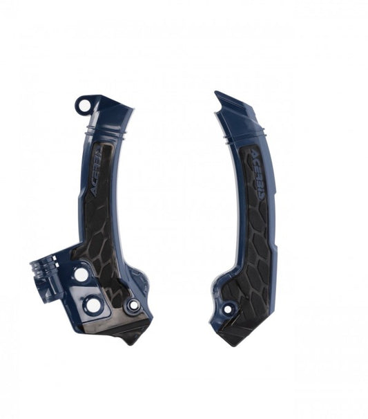Acerbis X-Grip frame beschermers blauw / zwart Husqvarna TC/FC 125/150/250/300/350/450 2025