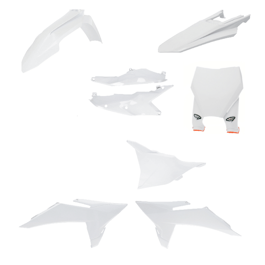 Cycra plastic kit Wit KTM SX 125/150/250/300 2023-2026 & SX-F 250/350/450 2023-2026 ( model 2025 )