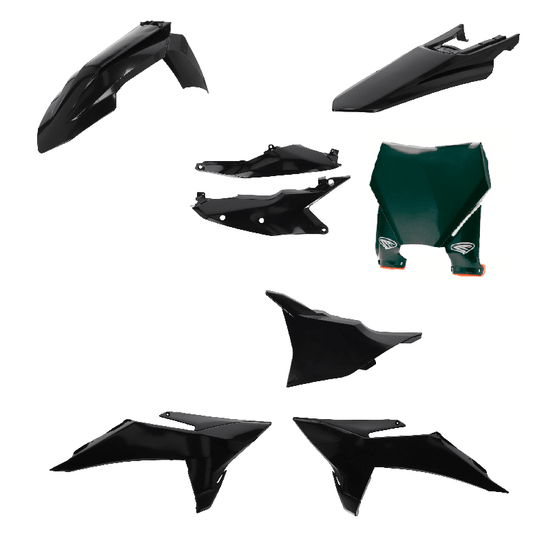 Cycra plastic kit Zwart KTM SX 125/150/250/300 2023-2026 & SX-F 250/350/450 2023-2026 ( model 2025 )