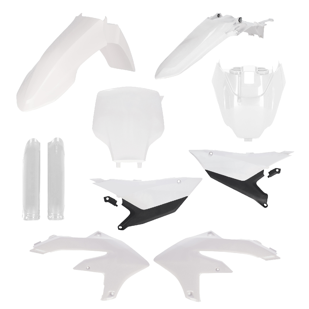 Acerbis plastic kit Wit / Zwart Yamaha YZ 450F 2026