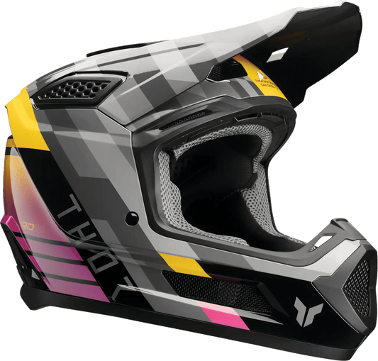 THOR Fleet Camber Motorhelm ERT Polycarbonaat Zwart - MxProStoreParts